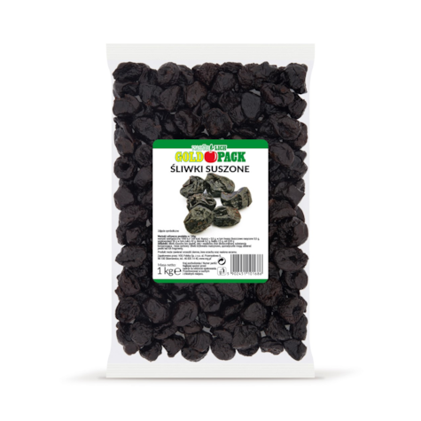 GOLDPACK ŚLIWKI SUSZONE 1kg/10