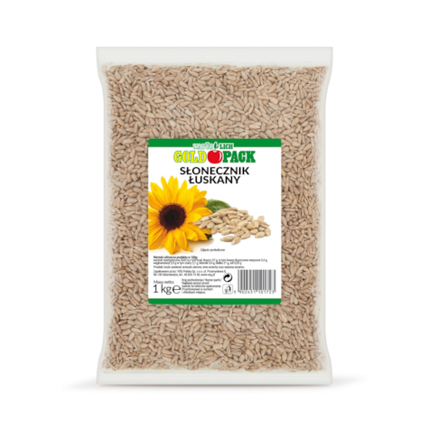 GOLDPACK SŁONECZNIK ŁUSKANY 1kg/10