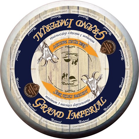 SER GRAND IMPERIAL MŁODY KOZI ok. 4,2kg NATURAL