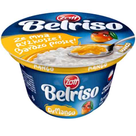 ZOTT BELRISO EXOTIC 200g/12 mango/kokos