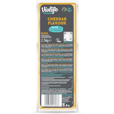 VIOLIFE SER TYPU CHEDDAR 2,5kg/5 WEGAŃSKI