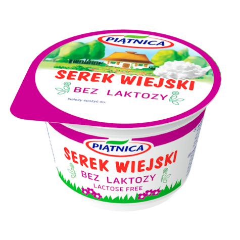 PIĄTNICA SEREK WIEJSKI B/LAKTOZY 200g/12