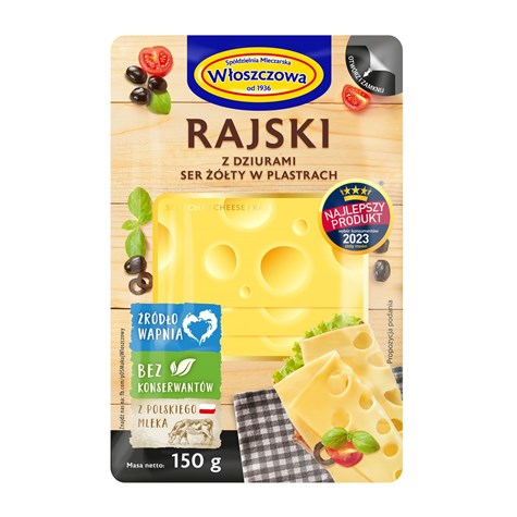 WŁOSZCZOWA PLASTRY O/Z RAJSKI 150g/10