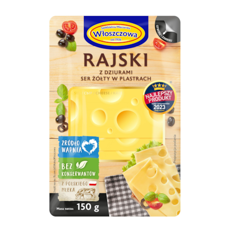 WŁOSZCZOWA PLASTRY O/Z RAJSKI 150g/10