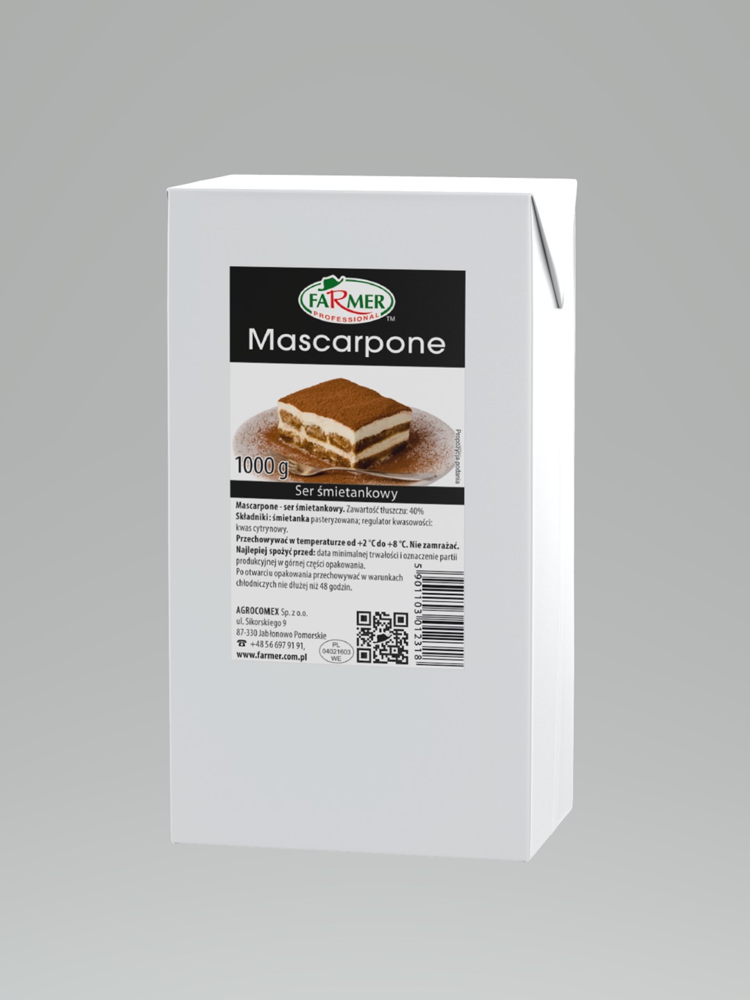 FARMER MASCARPONE 1kg/12