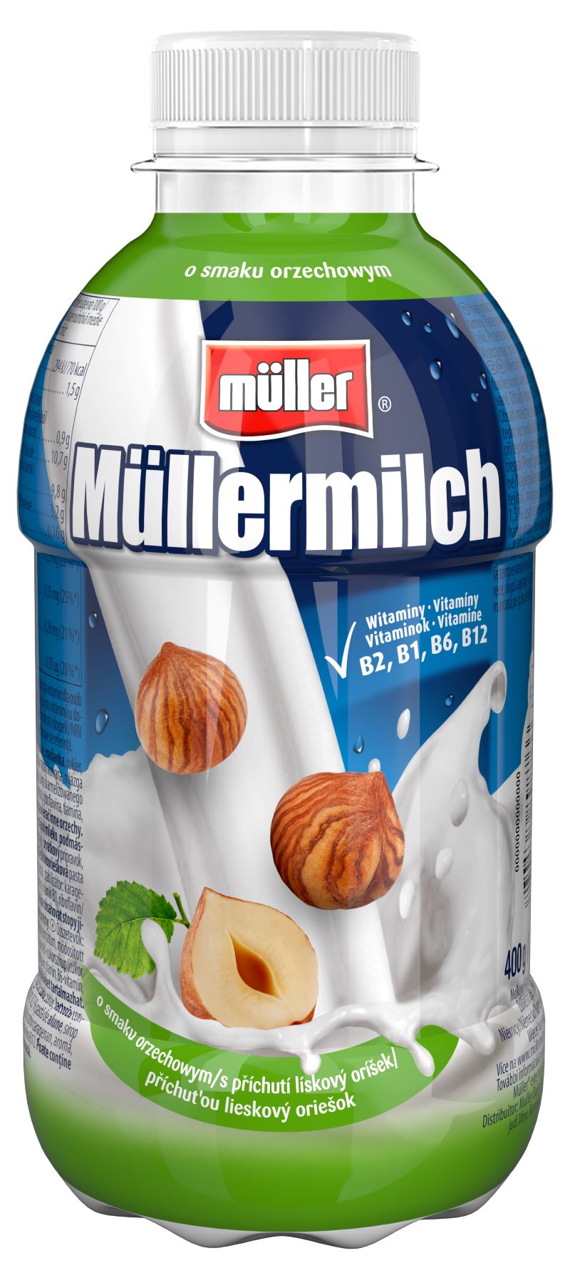 MULLER MILK ORZECH LASKOWY 400ml/12