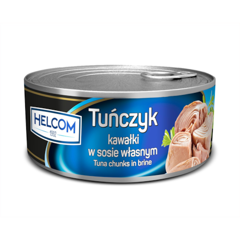 GREEK TUŃCZYK SOS WŁASNY 170g/120g/ 48  HELCOM