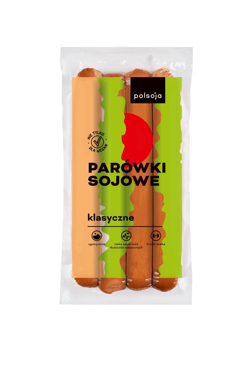 POLSOJA PARÓWKI ROŚLINNE CLASSIC 200g/10