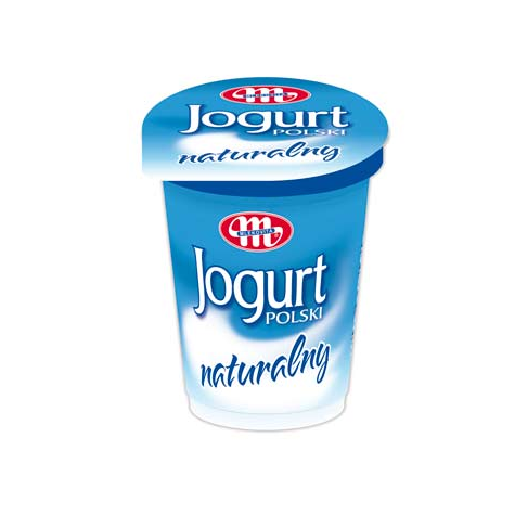 MLEKOVITA JOGURT POLSKI 350g NATURA (12) kubek