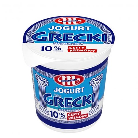 MLEKOVITA JOGURT NATURALNY TYP GRECKI 400g/12