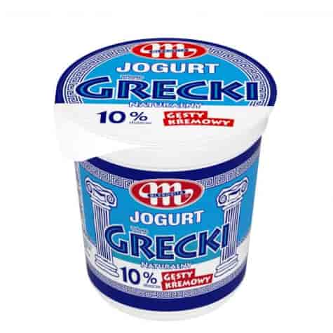 MLEKOVITA JOGURT NATURALNY TYP GRECKI 400g/12
