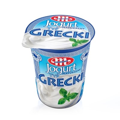 MLEKOVITA JOGURT NATURALNY TYP GRECKI 400g/12