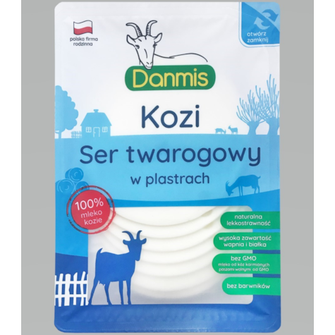 DANMIS SER KOZI TWAROGOWY PLASTRY 100g/10