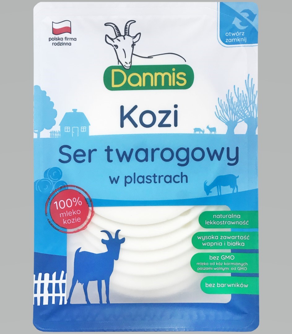 DANMIS SER KOZI TWAROGOWY PLASTRY 100g/10