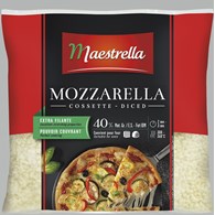 EURIAL MOZZARELLA MAESTRELLA KOSTKA 40% 2,5kg/4