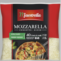 EURIAL MOZZARELLA MAESTRELLA KOSTKA 40% 2,5kg/4