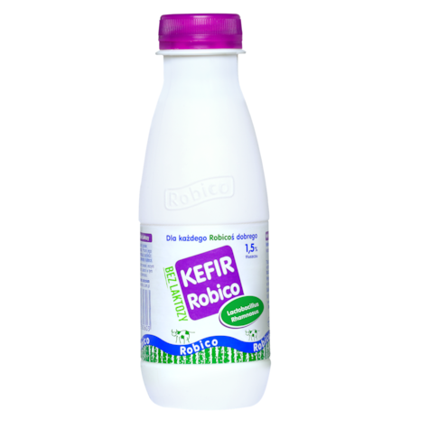 ROBICO KEFIR BEZ LAKTOZY 400g/6 but.
