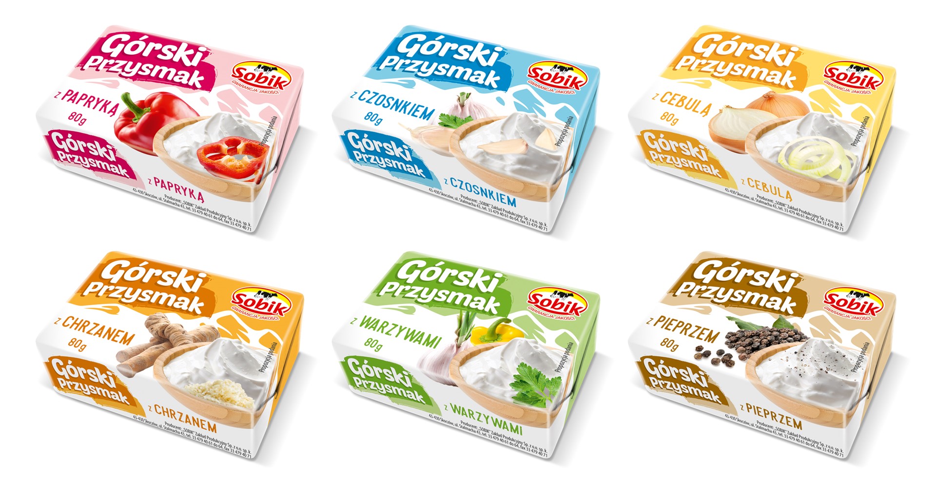 SOBIK GÓRSKI PRZYSMAK 80g/18 fromage