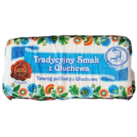 GŁUCHÓW TWARÓG PÓŁTŁUSTY kostka pergamin ok 700g