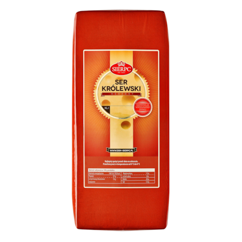 SER KRÓLEWSKI WĘDZONY - SIERPC ok. 4kg