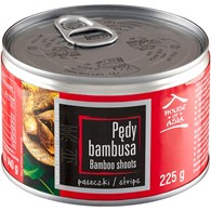 DC PĘDY BAMBUSA paseczki 225g/140g/12