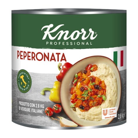 KNORR PEPERONATA PAPRYKA MIX KROJO W POMID 2,6kg/6