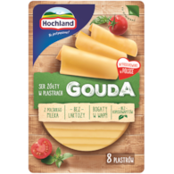 HOCHLAND PLASTRY TWAR b/lak GOUDA 135g/12