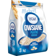 MELVIT PŁATKI OWSIANE GÓRSKIE 3kg La Chef