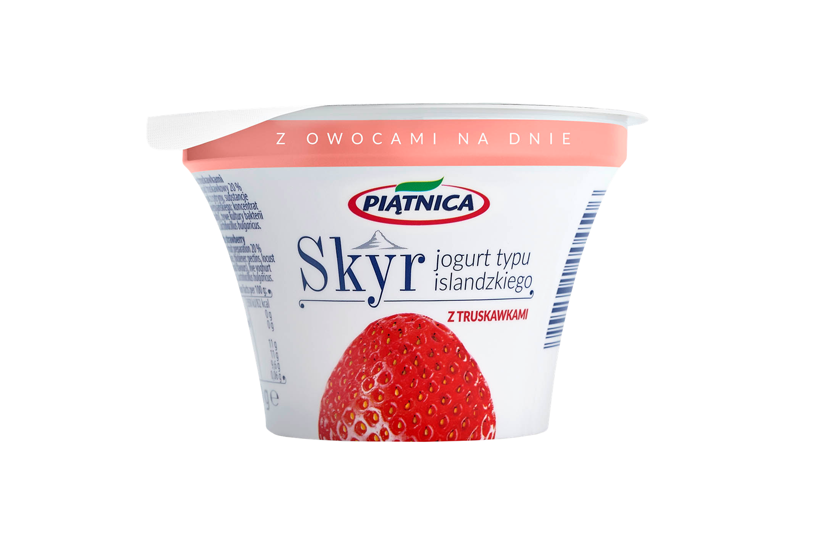 PIĄTNICA JOGURT 150g SKYR TRUSKAWKA (12)