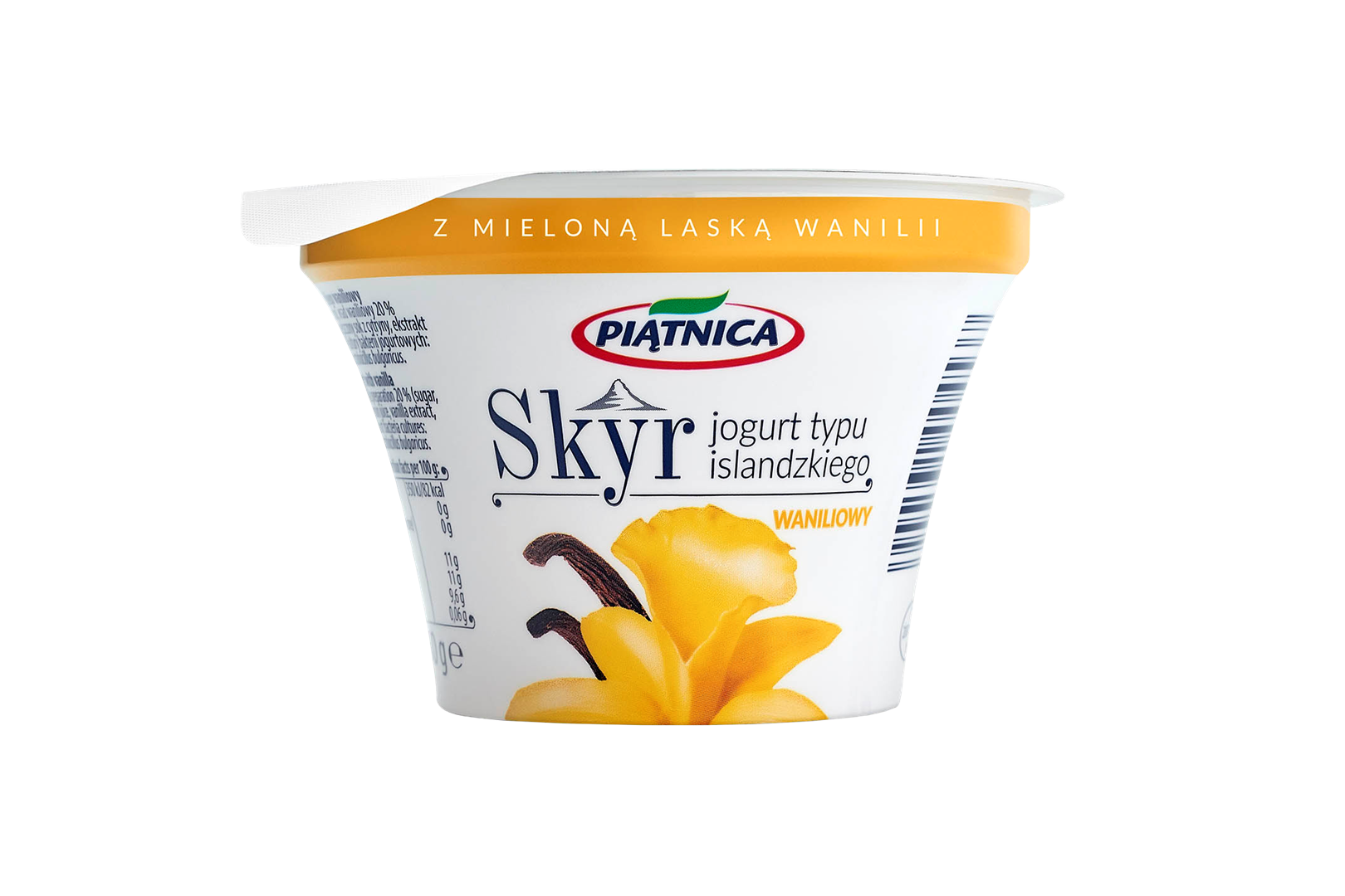 PIĄTNICA JOGURT 150g SKYR WANILIA (12)