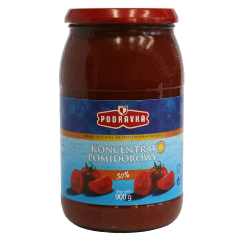 PODRAVKA KONCENTRAT POMIDOROWY 900g/8