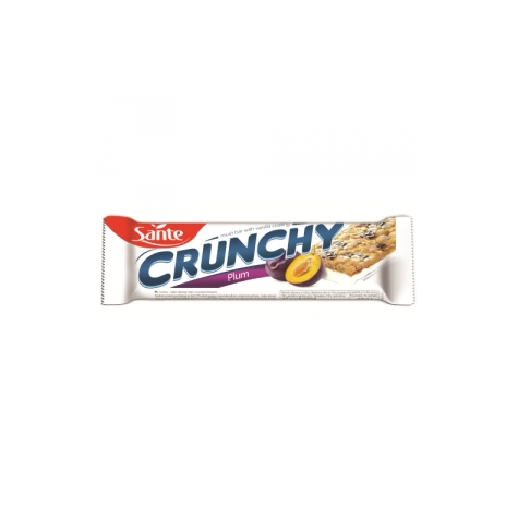 SANTE BATON CRUNCHY ŚLIWKA POLEWA WANIL 40g (25)