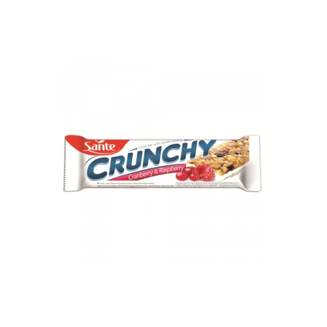 SANTE BATON CRUNCHY ŻURAWINA-MALINA POL WAN 40g/25