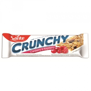 SANTE BATON CRUNCHY ŻURAWINA-MALINA POL WAN 40g/25