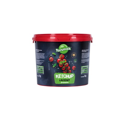 TARSMAK KETCHUP PREMIUM ŁAGODNY 5kg wiadro