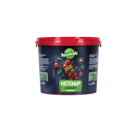 TARSMAK KETCHUP PREMIUM ŁAGODNY 5kg wiadro
