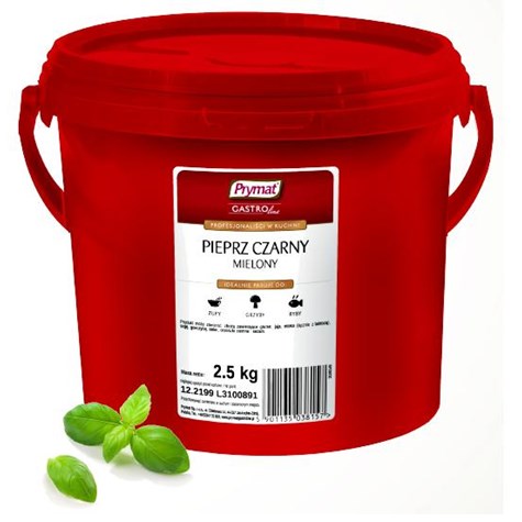 PRYMAT PIEPRZ CZARNY MIELONY 2,5kg