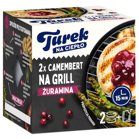 TUREK CAMEMBERT NA GRILLA 200g/6 ŻURAWINA