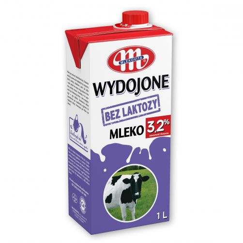 MLEKOVITA MLEKO UHT WYDOJONE B/LAKTOZ 1L 3,2% (12)