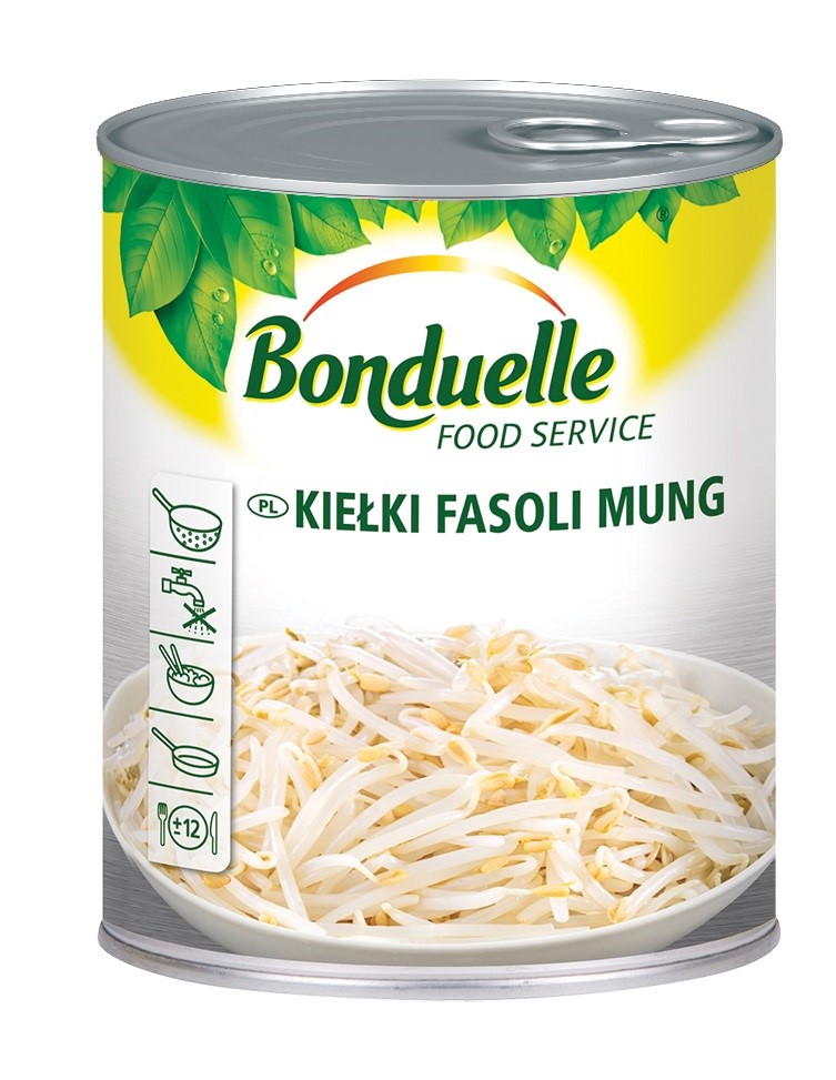 BOND Puszka KIEŁKI FASOLI MUNG 800g/360g (12)