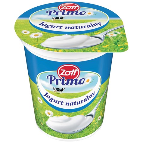 ZOTT JOGURT NATURALNY 370g/12