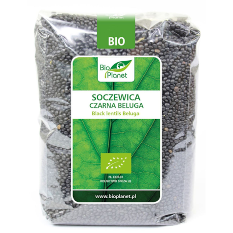 BIO PLANET SOCZEWICA CZARNA BELUGA BIO 1kg/5