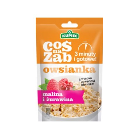 KUPIEC OWSIANKA MALINA-ŻURAWINA 50g/14 COŚ NA ZĄB