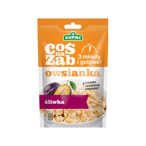 KUPIEC OWSIANKA ZE ŚLIWKAMI 50g/14 COŚ NA ZĄB