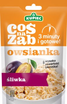 KUPIEC OWSIANKA ZE ŚLIWKAMI 50g/14 COŚ NA ZĄB