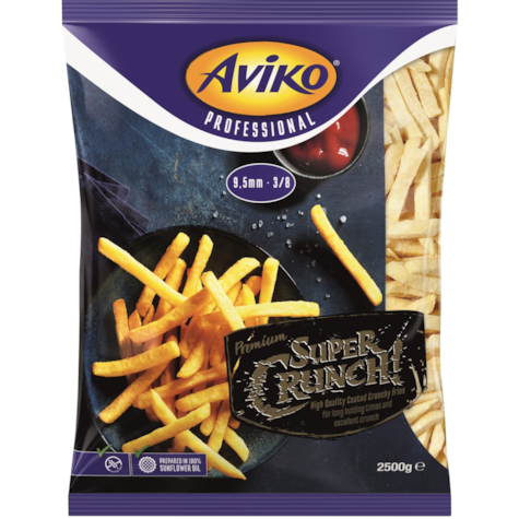 AVIKO FRYTKI SUPER CRUNCH 9,5mm 2,5kg/4