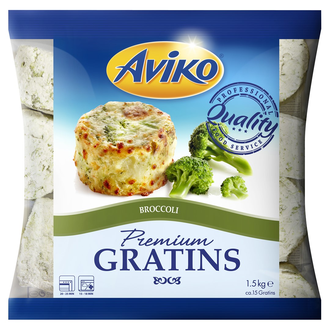 AVIKO GRATINY Z BROKUŁAMI 1500g/6