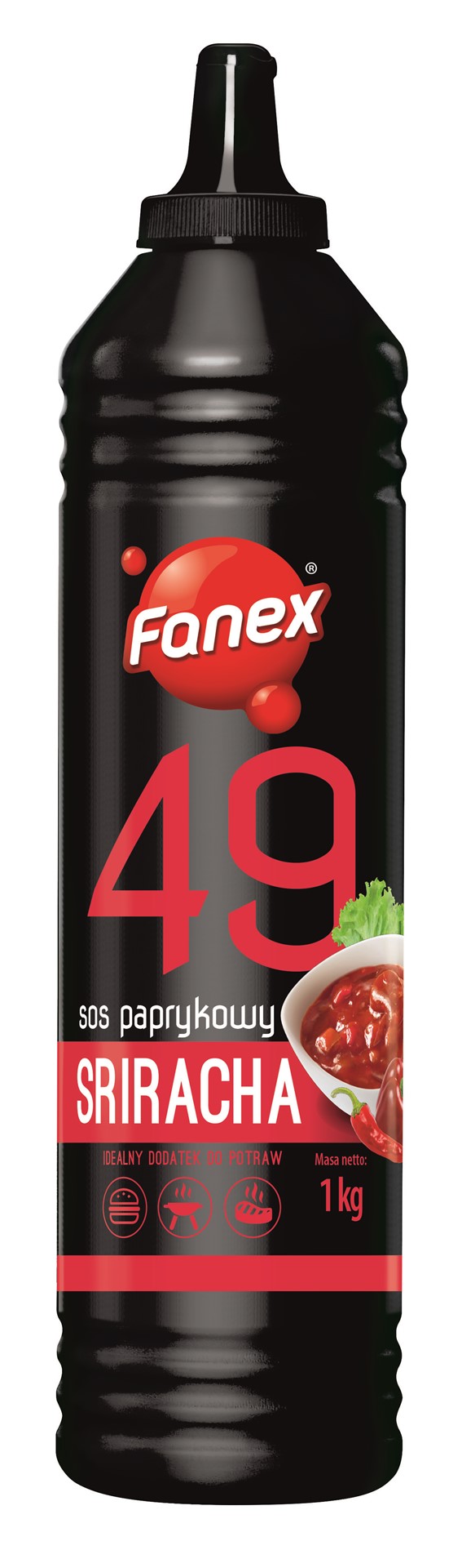FANEX SOS PAPRYKOWY SRIRACHA 1kg/4 butelka