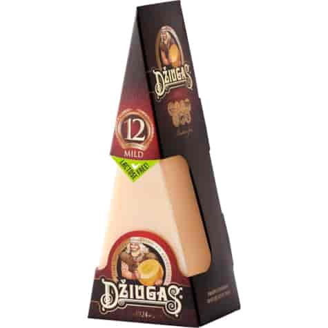 DZIUGAS SER TWARDY MILD 12 miesięcy 160g /12