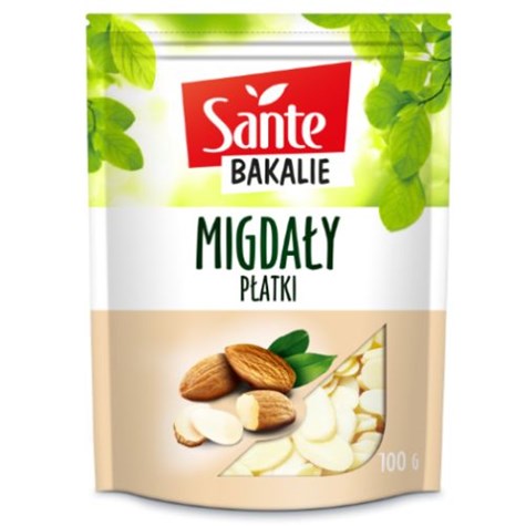 SANTE MIGDAŁY PŁATKI 100g/12